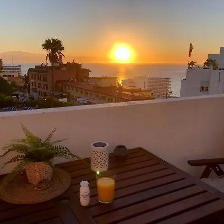 Holiday home El Cortijuelo: Seaside Triplex With Rooftop Terrace Torremolinos
